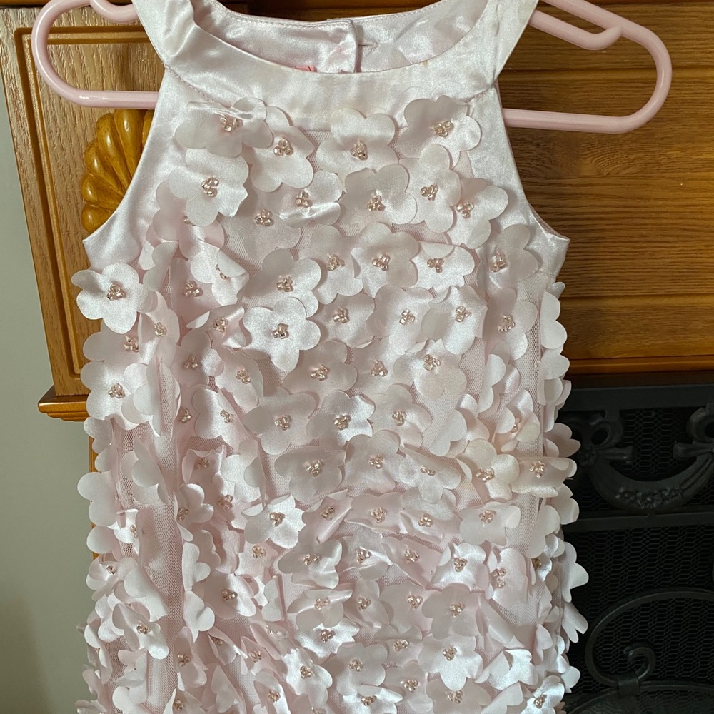 Adorable floral and beaded dress